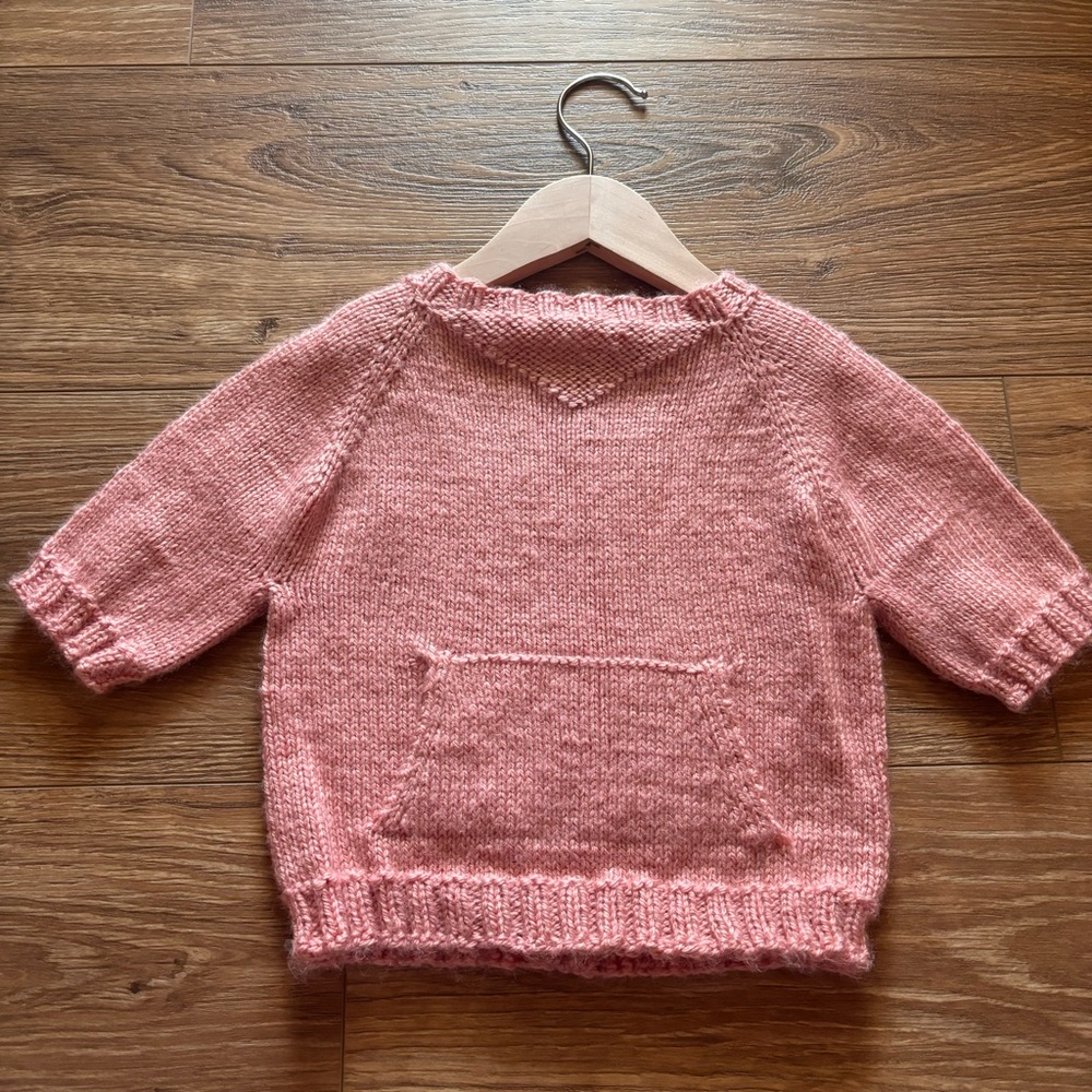 Handmade Baby Short Sleeve with Pockets